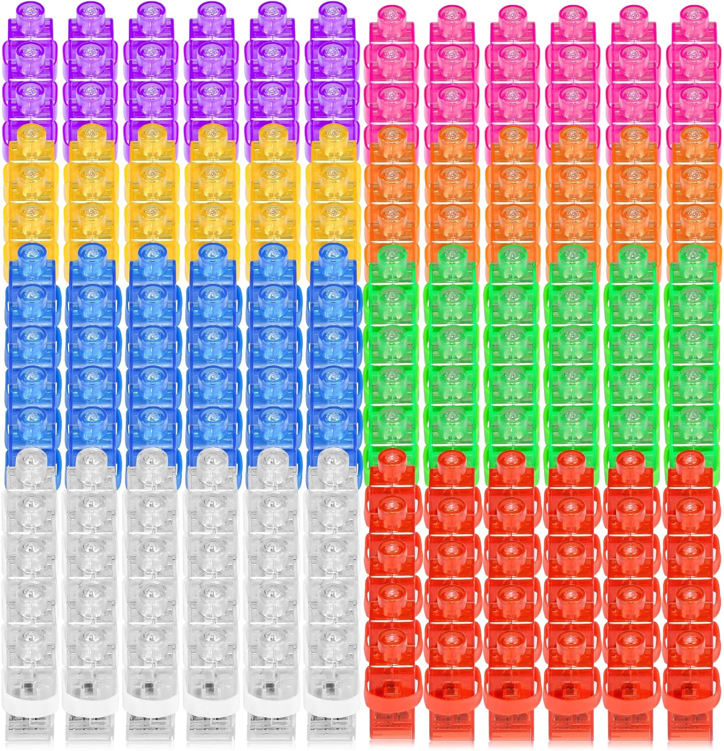 Colorful Finger Lights for Parties and Fun Activities - 200 Pcs