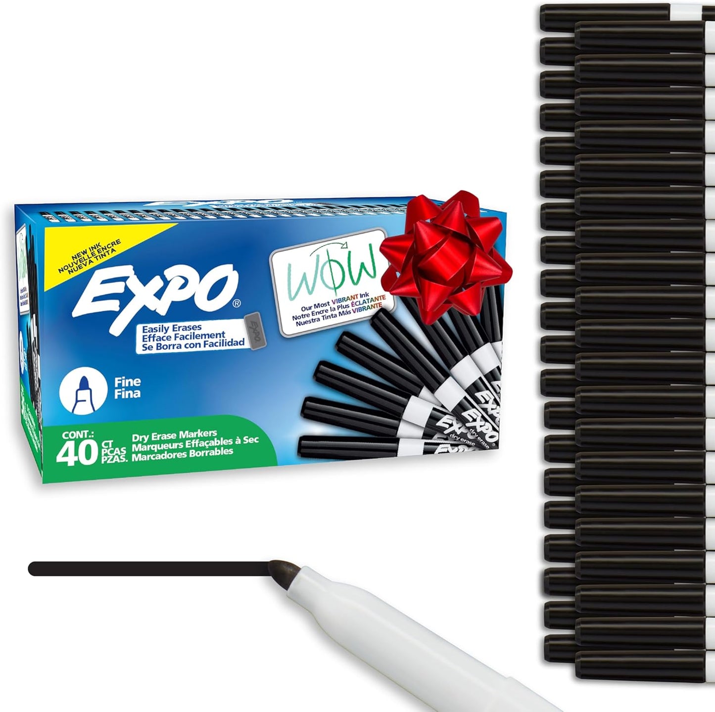 EXPO Dry Erase Markers 40 Count for Office School Classroom Use
