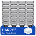 Harry's Razor Blades Refills - 24 Razors for Smooth, Long Lasting