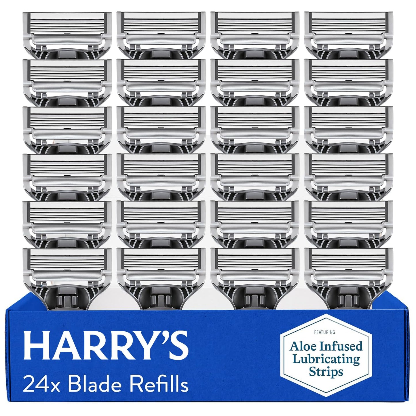Harry's Razor Blades Refills - Premium Razors for Men - 24 Count