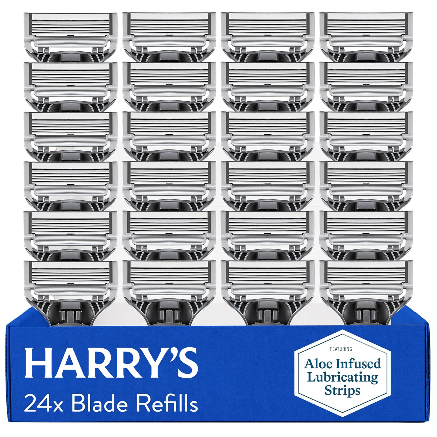 Harry's Razor Blades Refills - Premium Razors for Men - 24 Count