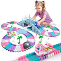 Car Toys for Kid 4-6 Race Car Track Set 194 PCS - Creative Build Play