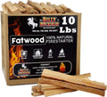 10lb Fatwood Fire Starter Sticks - Natural, Easy Ignition