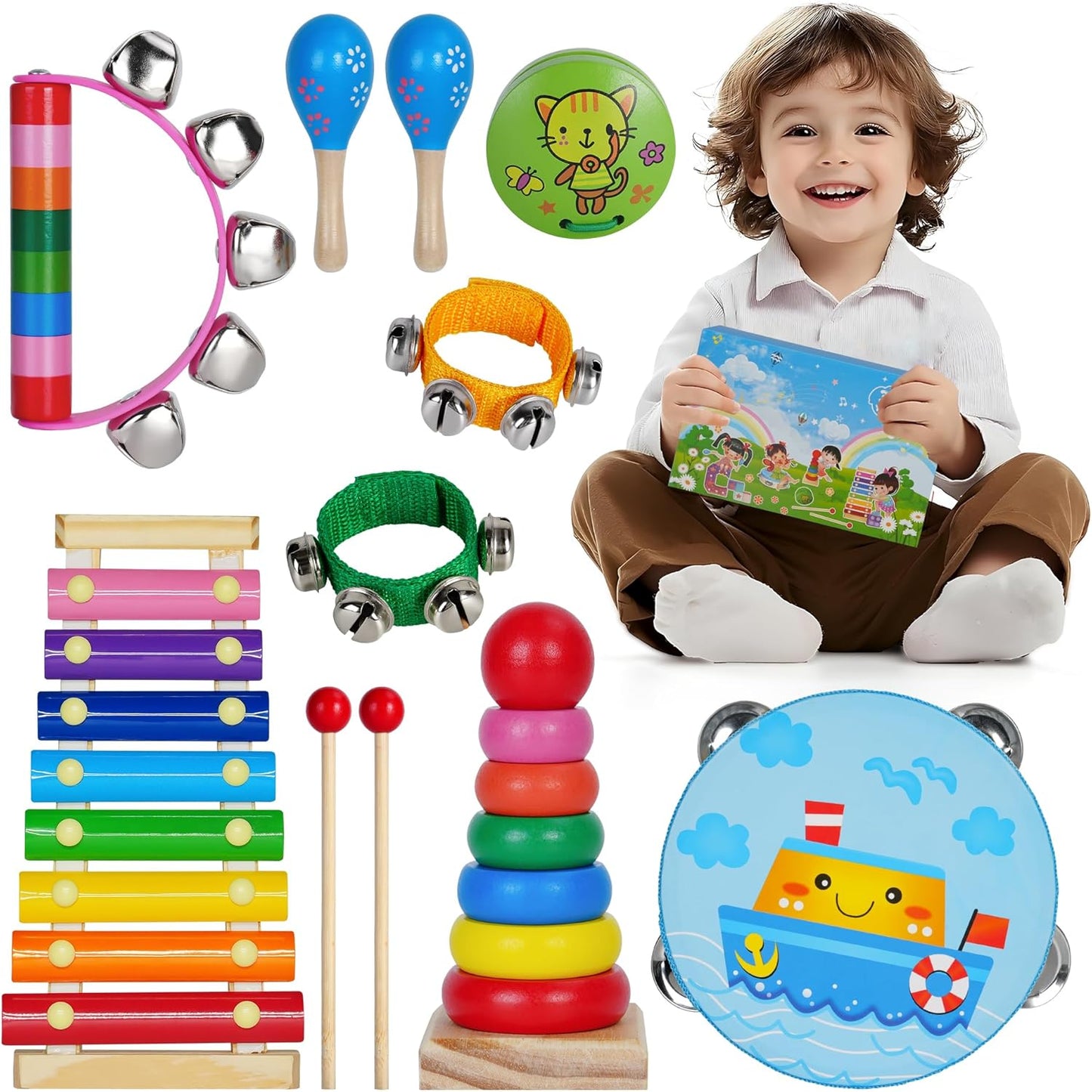 Musical Instruments Set for Toddlers - Fun & Educational