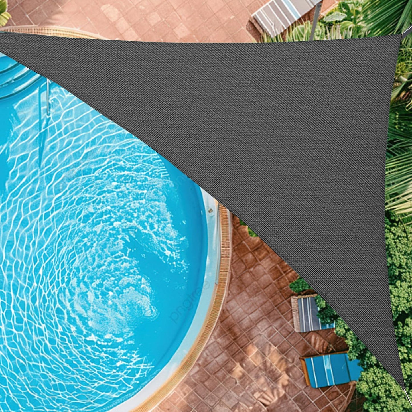 20ft x 20ft x 20ft Sun Shade Sail for Ultimate Outdoor Protection
