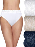Vanity Fair Womens Flattering Lace Panties - Silky Lightweight Fit