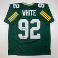 Facsimile Autographed Reggie White Green Bay Reprint Jersey Men's XL
