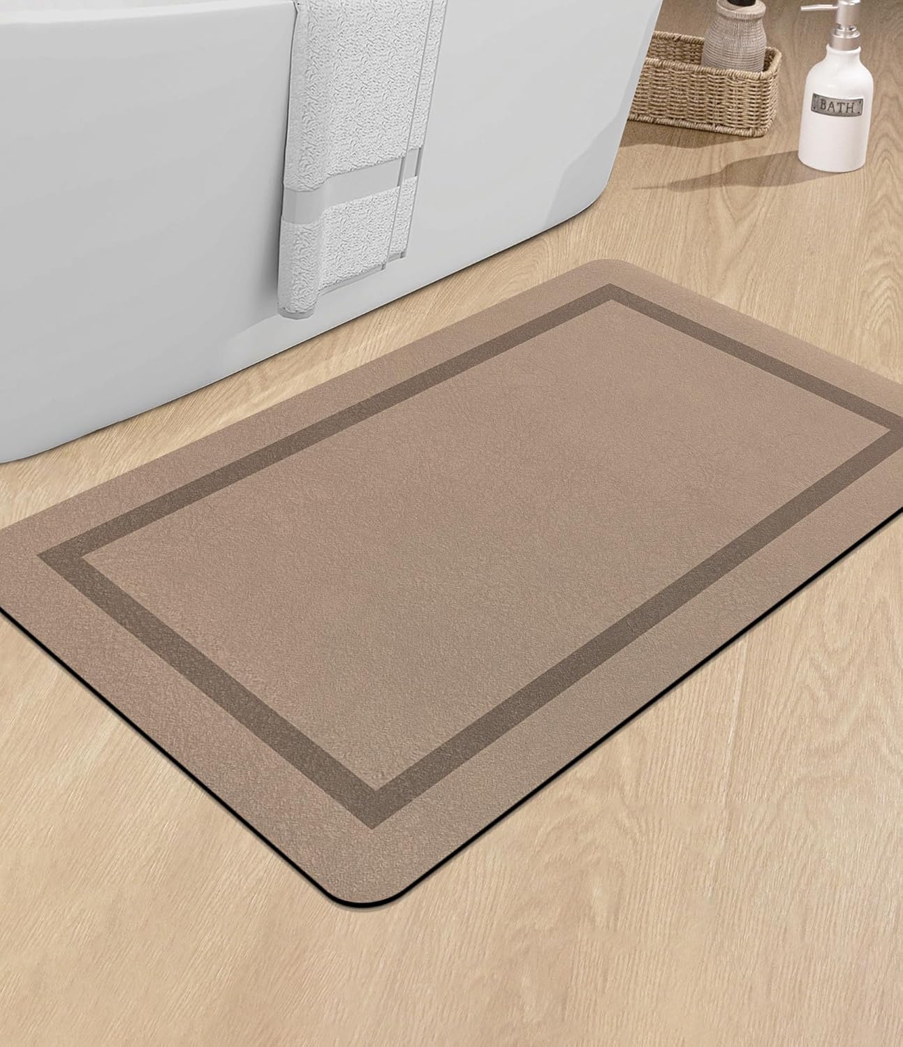 Chakme Bathroom Mat Rugs Large 36x24 Non Slip Quick Drying