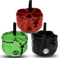 18 Pocket Rip-Stop Canvas Grab Bags Set of 3 - Compact Tool Organizers