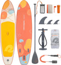 Retrospec Weekender Inflatable Stand Up Paddle Board - Lightweight