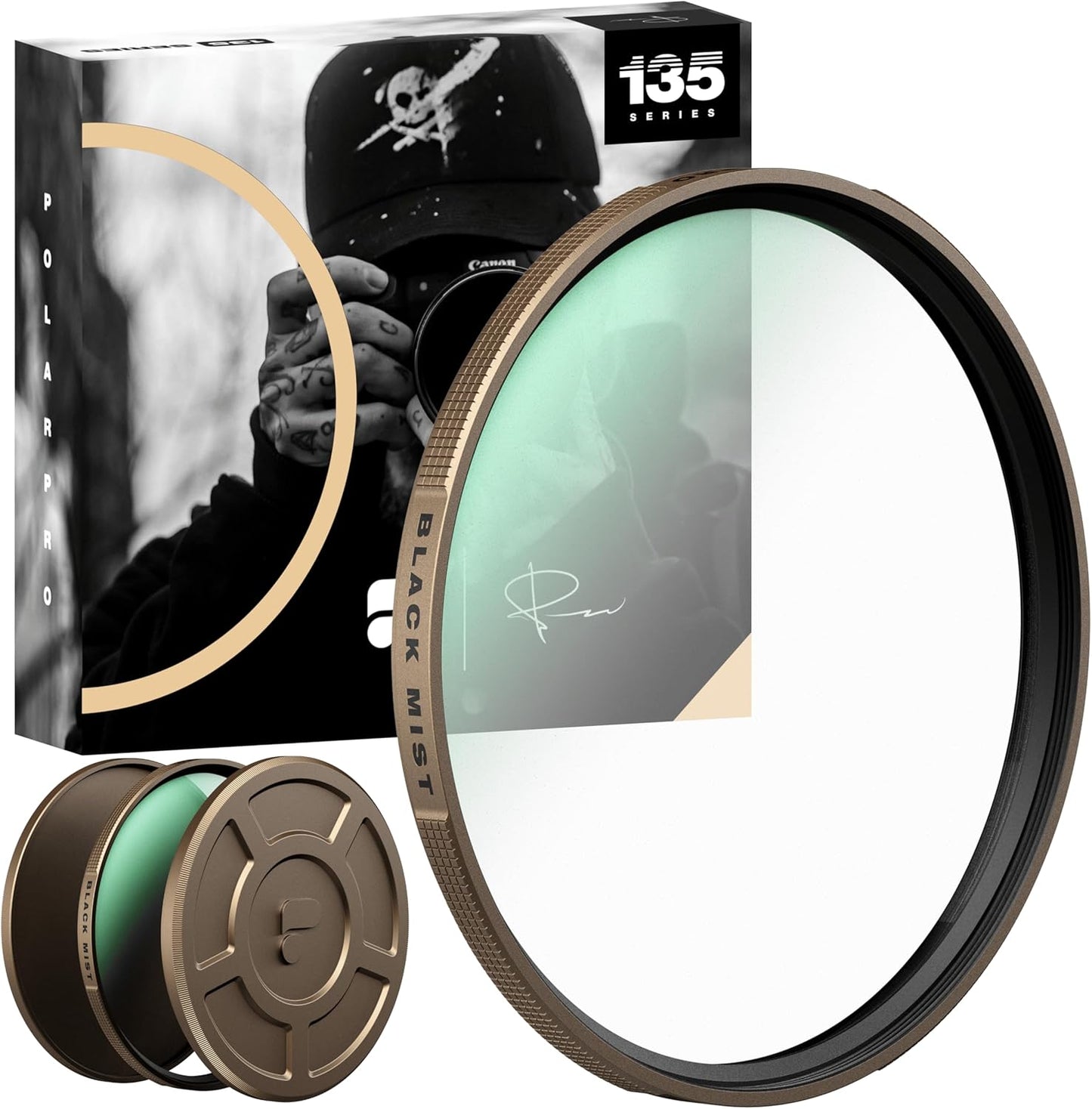 POLARPRO 135 Series Black Mist Diffusion Filter for Cinematic Look