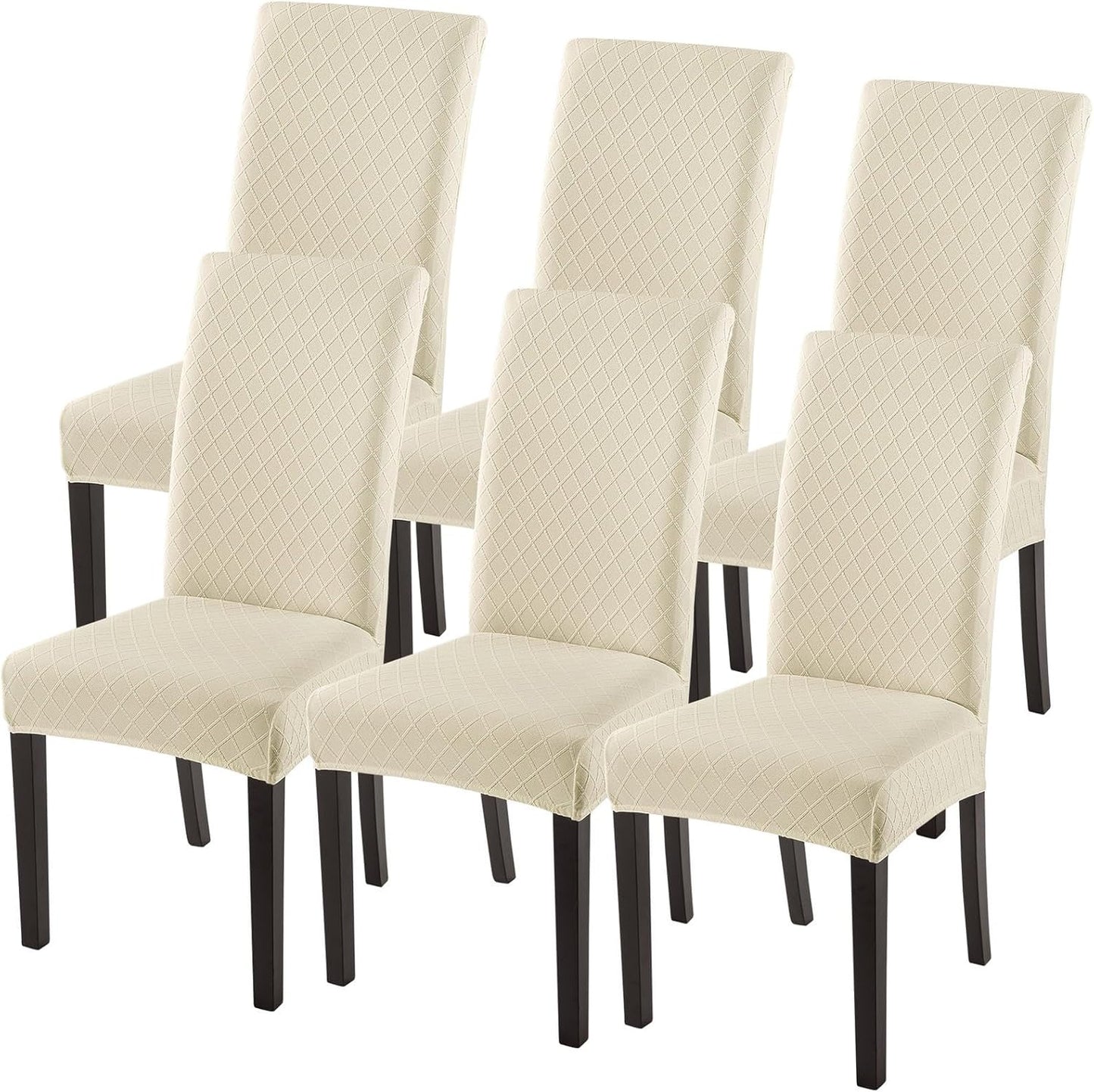SearchI Dining Room Chair Covers Set of 6 for Stylish Protection