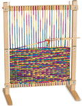 Wooden Multi-Craft Weaving Loom Extra-Large Frame - Kid-Friendly Craft