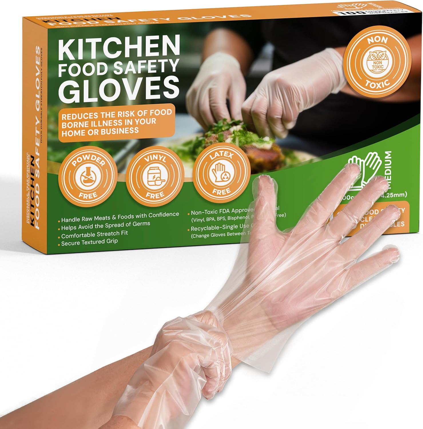 Super Poly Food Safe Gloves - Protospheric