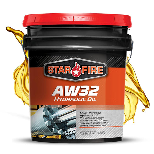 STARFIRE AW32 Hydraulic Oil 5 Gallon Pail for Equipment
