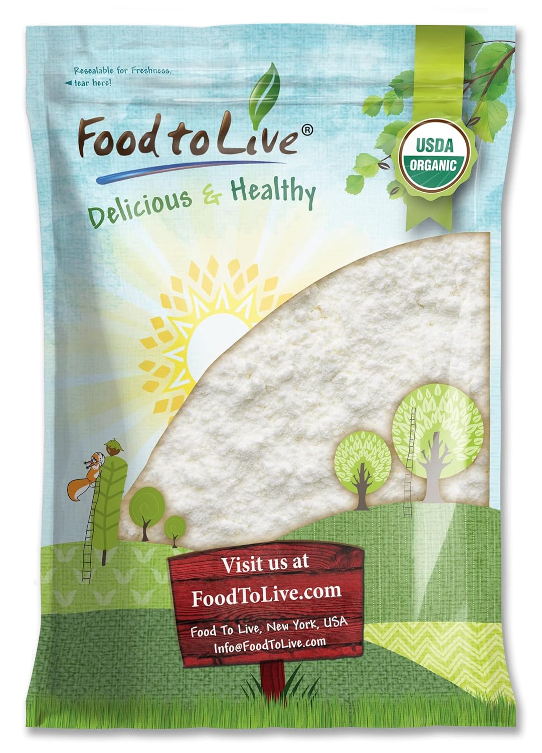 Organic Coconut Milk Powder for Vegan and Keto Diets - 7 Pounds