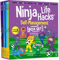 Ninja Life Hacks Self Management 8 Book Box Set - Kids Social