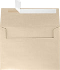 A7 Taupe Metallic Invitation Envelopes - Peel & Press Convenience