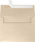 LUXPaper A7 Invitation Envelopes Taupe Metallic - Peel & Press Seal