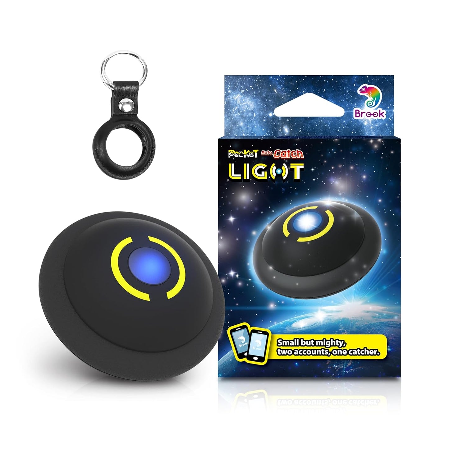 Brook Pocket Auto Catch Light - Smallest Dual Account Catcher