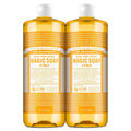 Pure-Castile Liquid Soap Citrus 32 oz 2-Pack - Versatile Clean