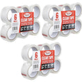 Pacific Mailer Clear Packing Tape 2 in x 65 yd - Heavy Duty Seal
