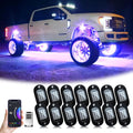 YiLaie RGB LED Rock Lights 14 Pods - App Control Brake Warning
