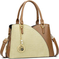 KKXIU Triple Compartments Purses for Women - Fashion Satchel