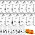 60 Pcs Halloween Skull Lip Balms Bulk Party Favors - Moisturizing