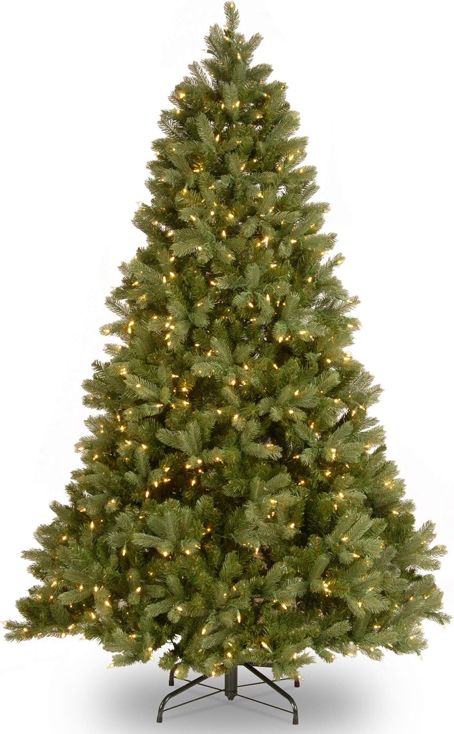 Pre-Lit Feel Real Douglas Fir Christmas Tree 6.5ft Green