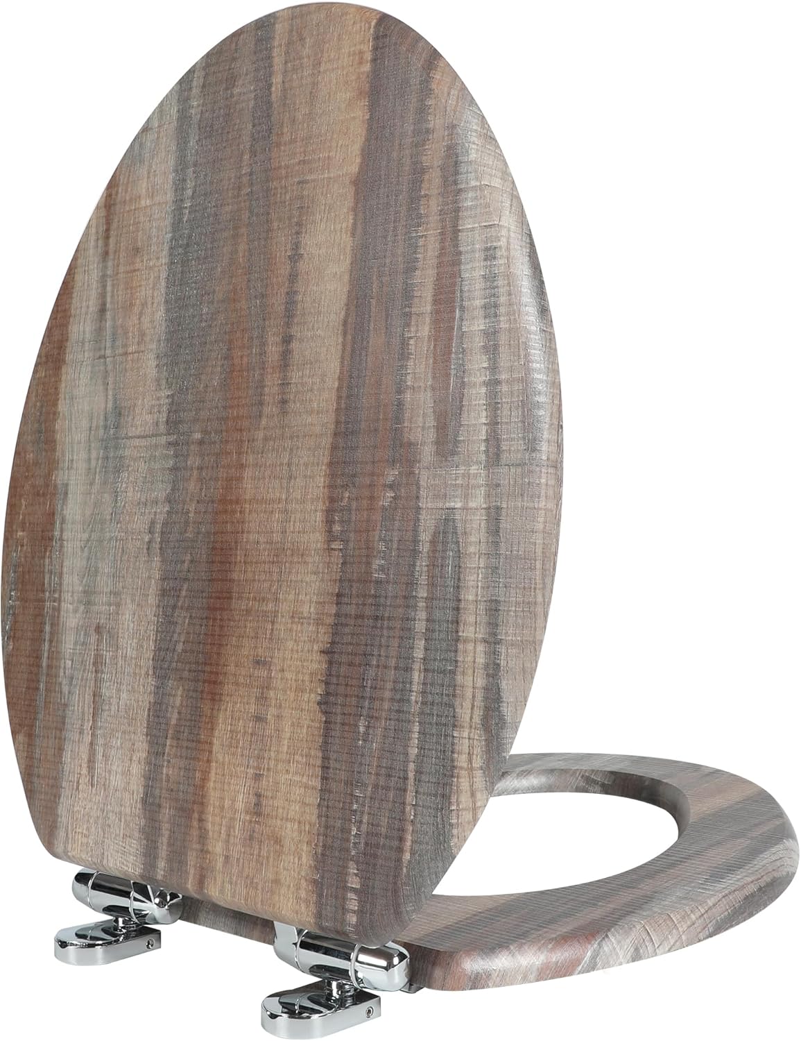 Elongated Toilet Seat by Angol Shiold: Quiet Close & Easy Install