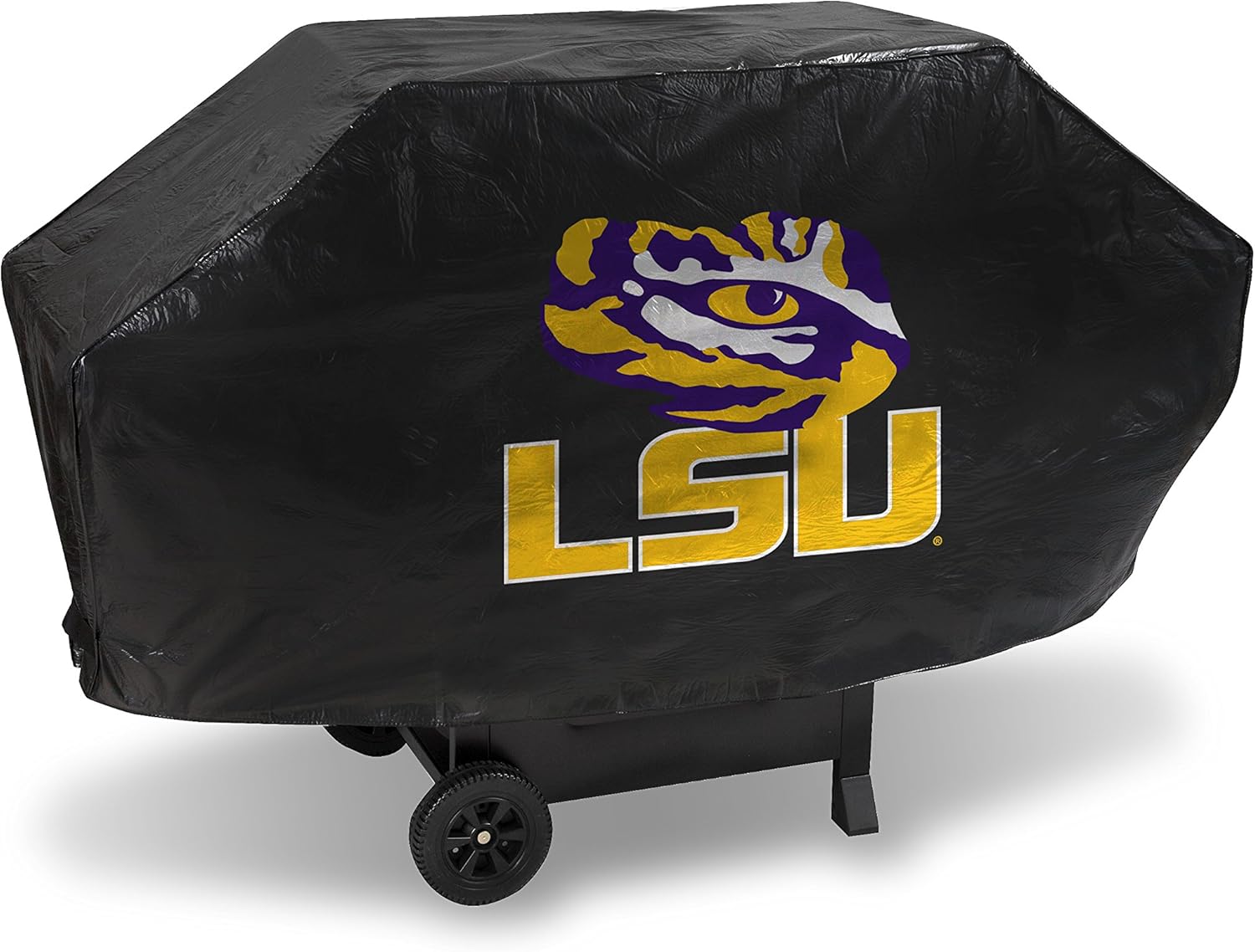 NCAA Deluxe Grill Cover - Heavy Duty Vinyl for Game Day Fun
