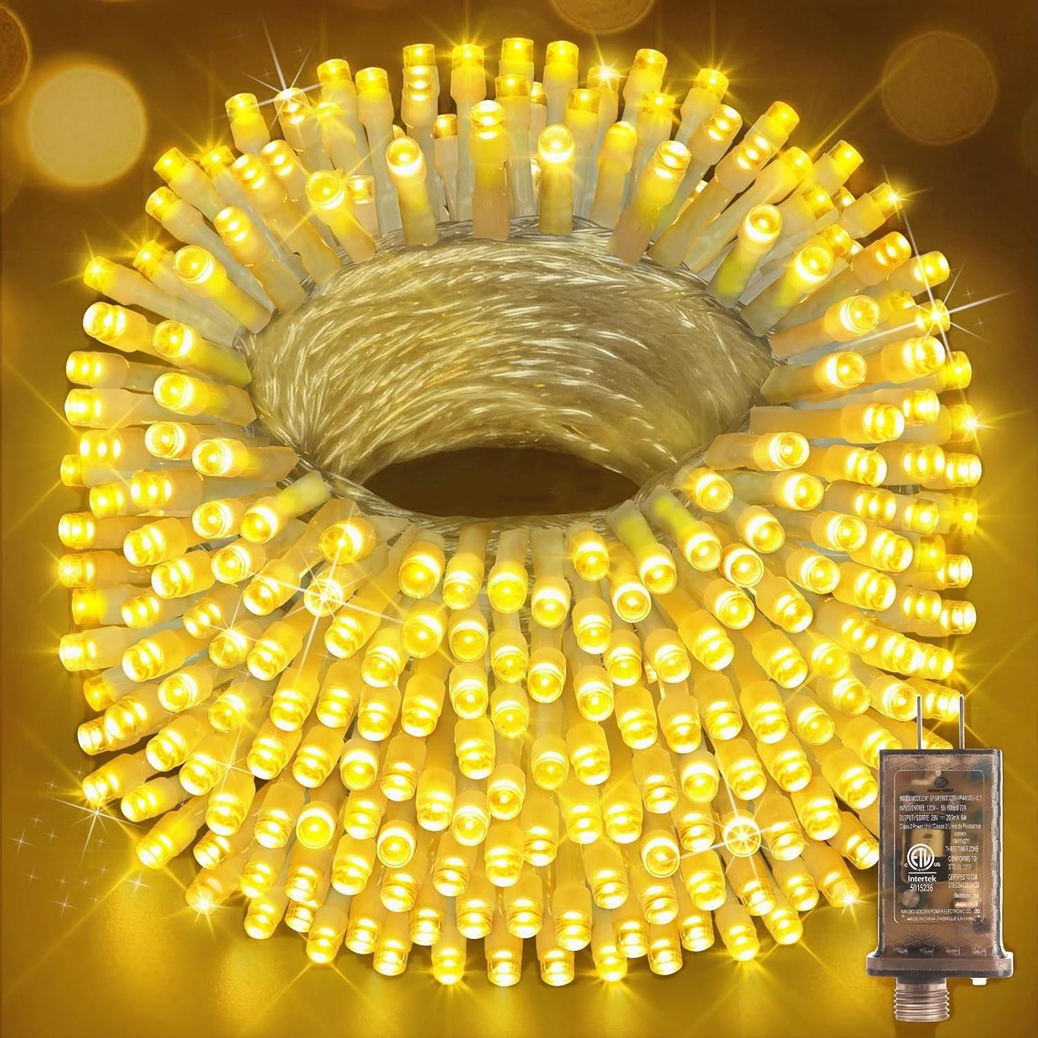 1000 LED 403 FT Christmas String Lights for Outdoor Decor