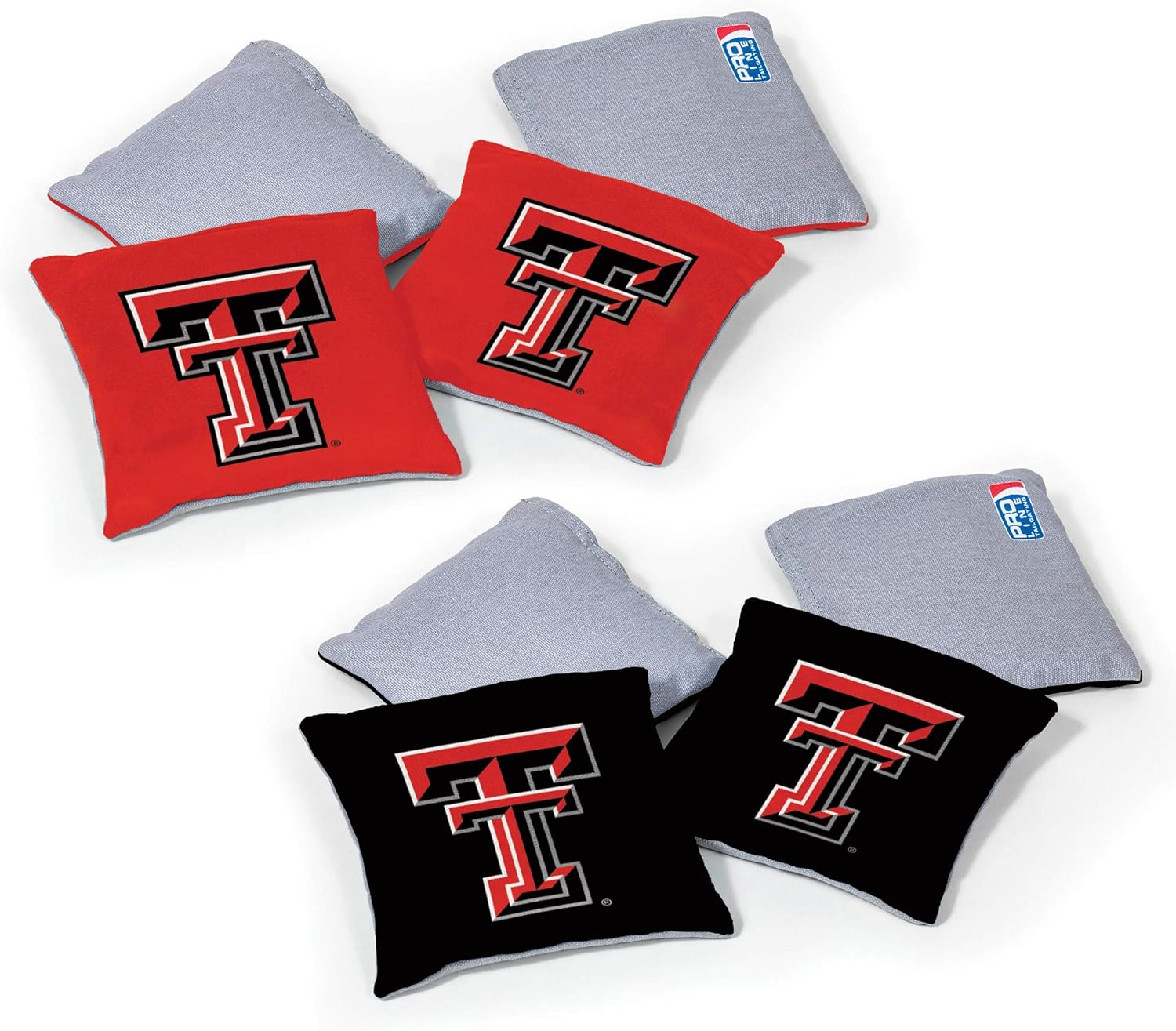 NCAA College Dual Sided Bean Bags for Cornhole Set - 8 Count