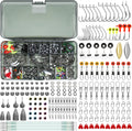 TRUSCEND Fishing Bait Rigs and Tackle Kit - Complete 203 Pc Starter