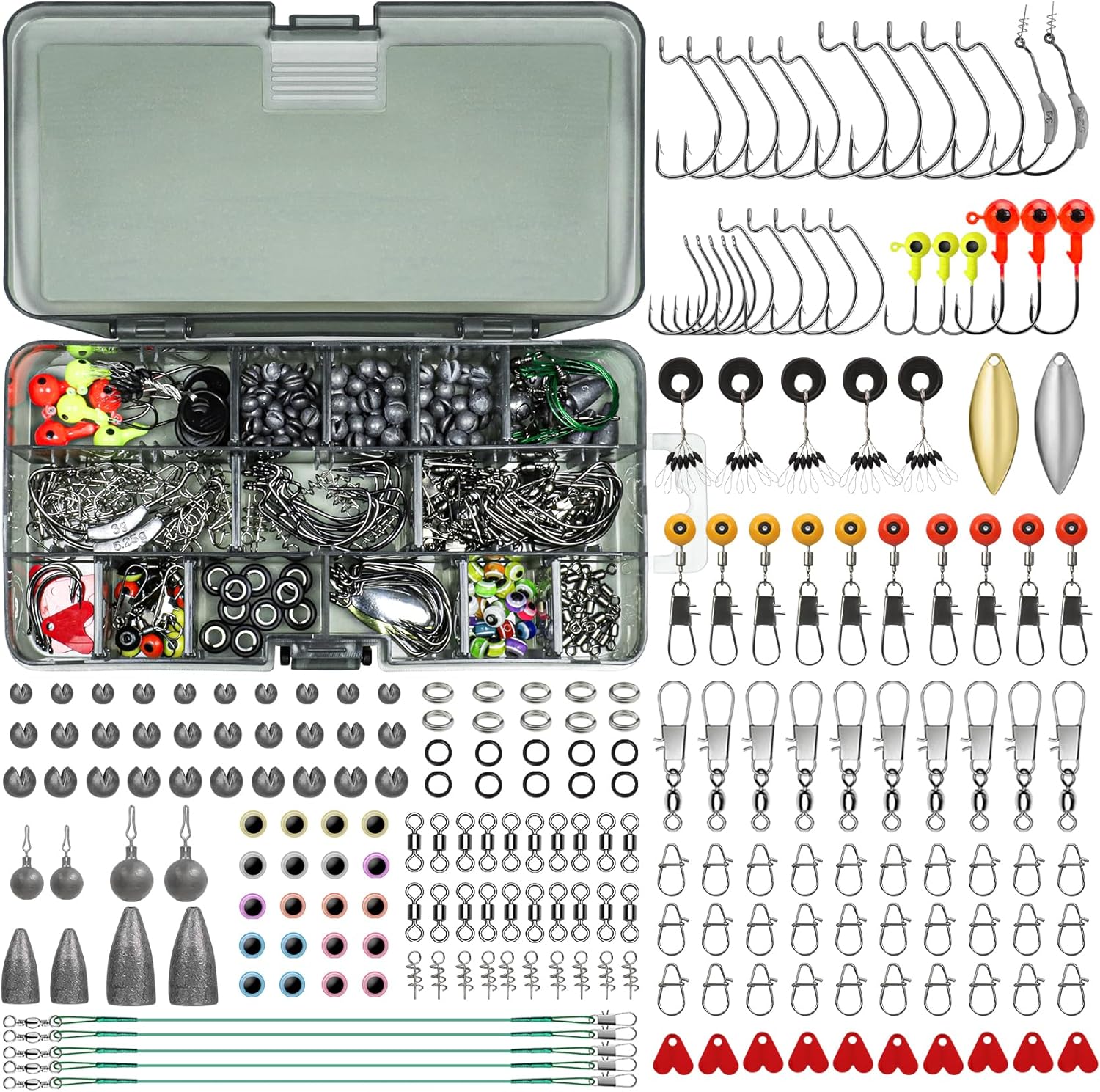 Premium Fishing Lure Kit by TRUSCEND