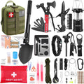 Survival Kit 160 Pcs Emergency Supplies for Outdoor Adventures