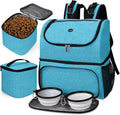 BAGLHER Pet Travel Bag Double-Layer Backpack - Organized Travel