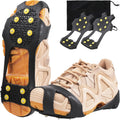 Ice Cleats for Shoes and Boots Ice Snow Grippers - 10 Studs Traction