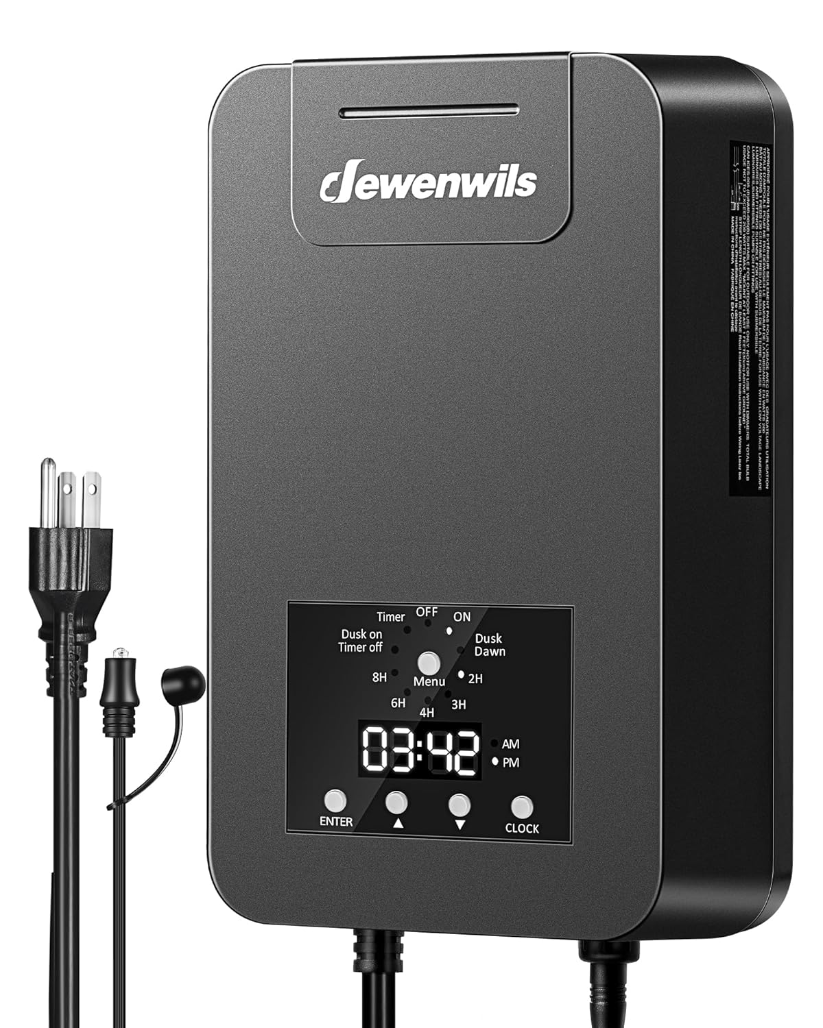 DEWENWILS 300W Low Voltage Landscape Transformer for Outdoor Use