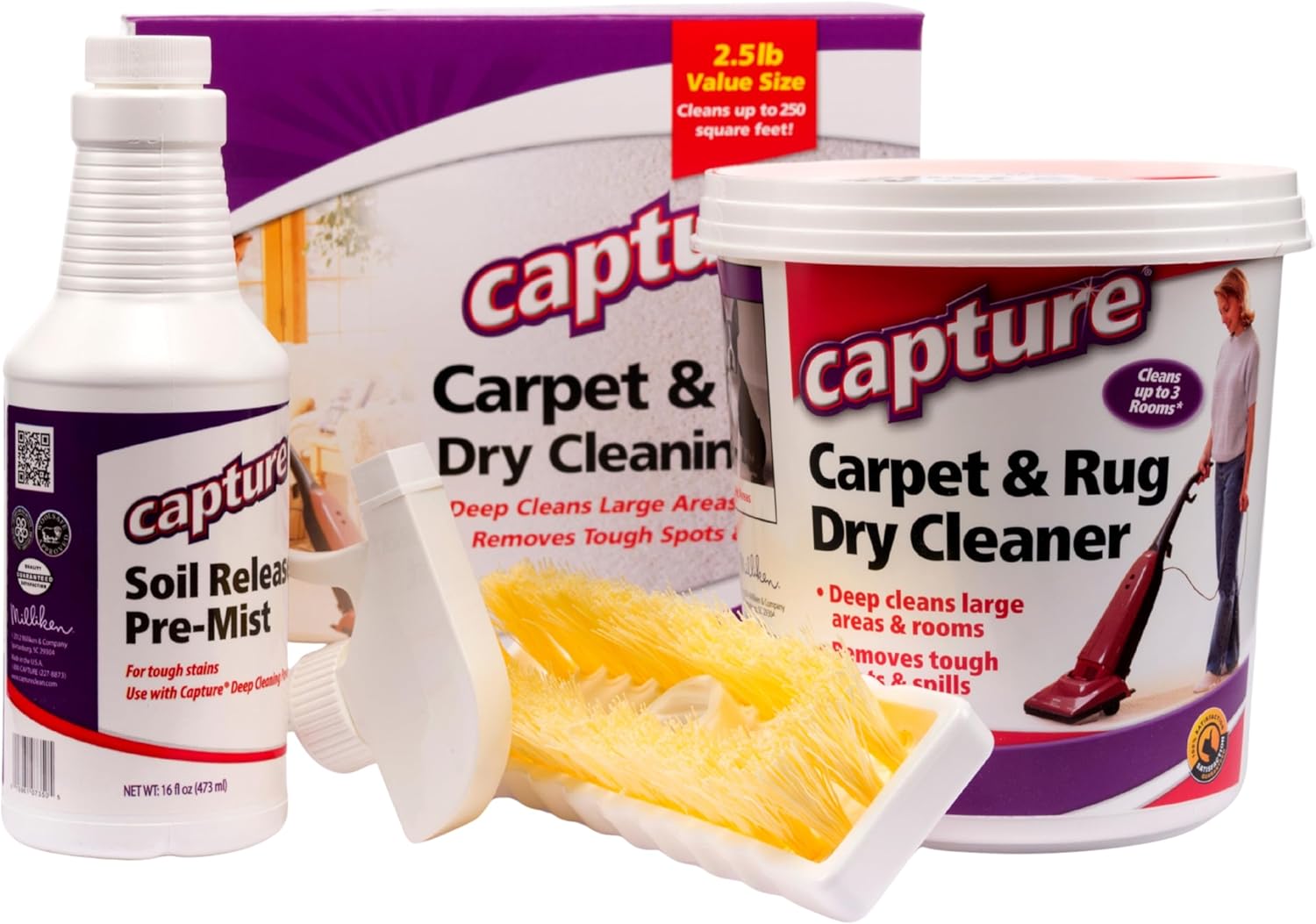 Capture Carpet Total Care Kit - Ultimate Pet Stain Remover Solution