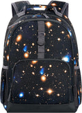 Choco Mocha Galaxy Backpack for Boys 17 in - Comfortable, Rugged