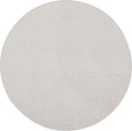 Off White 5 ft Round Area Rug - Pet Friendly, Stain & Fade Resistant