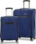 Softside Expandable Spinner Luggage 2PC Set - Light Plum