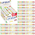 DMSKY 120 Pack Lip Balm 12 Flavors - Moisturizing Bulk Balm
