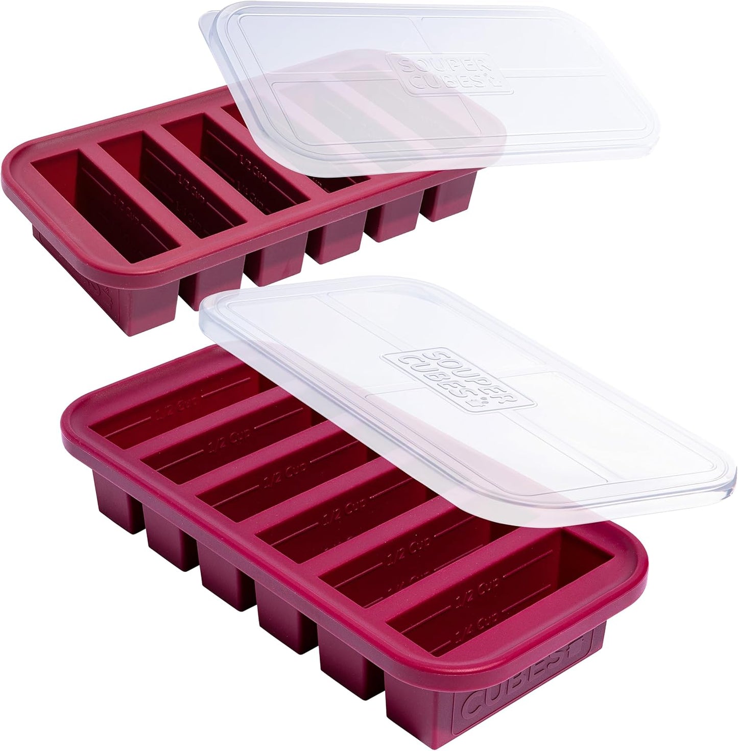 Souper Cubes Silicone Freezer Molds for Easy Meal Prepping