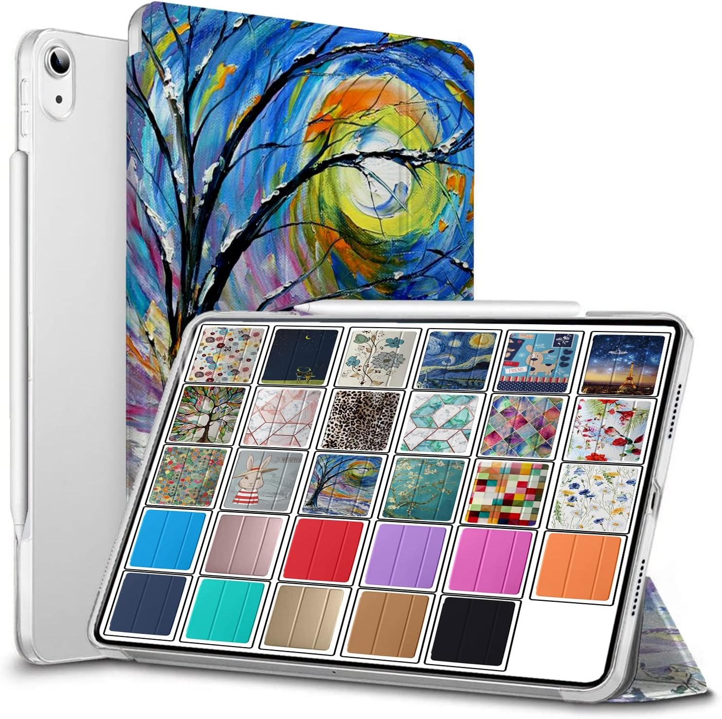 DuraSafe Cases for iPad Mini 6th Gen 2021 8.3 Inch - Clear Flip Cover