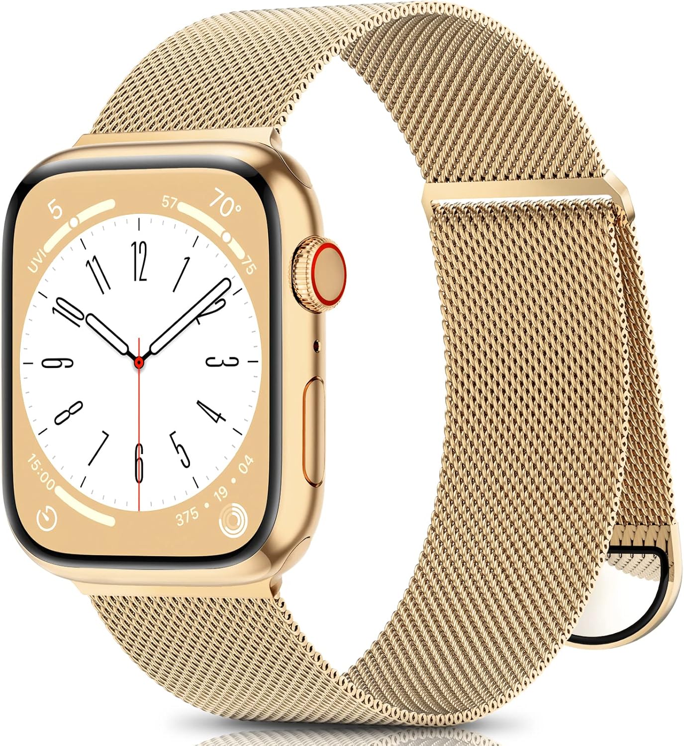 Magnetic Stainless Steel Mesh Apple Watch Band by ZALAVER