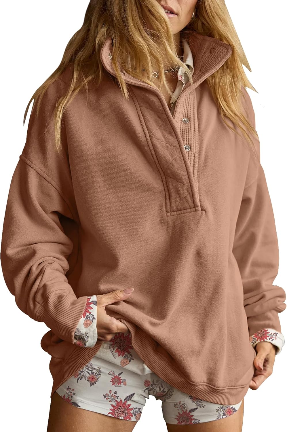 Gacaky Oversized Casual Sweatshirt for Women - Fashionable Style