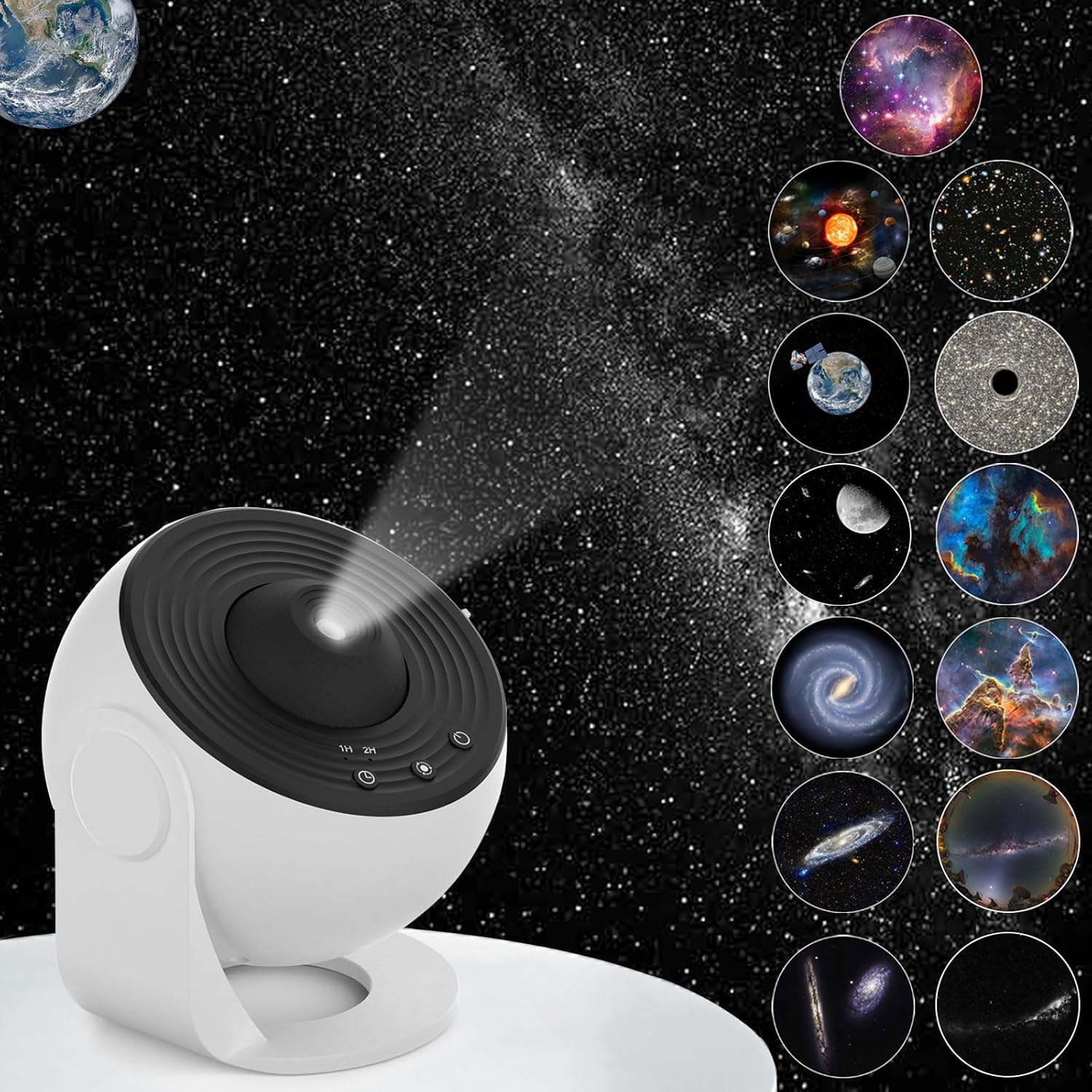 Transform Your Space with VanSmaGo Galaxy Projector!